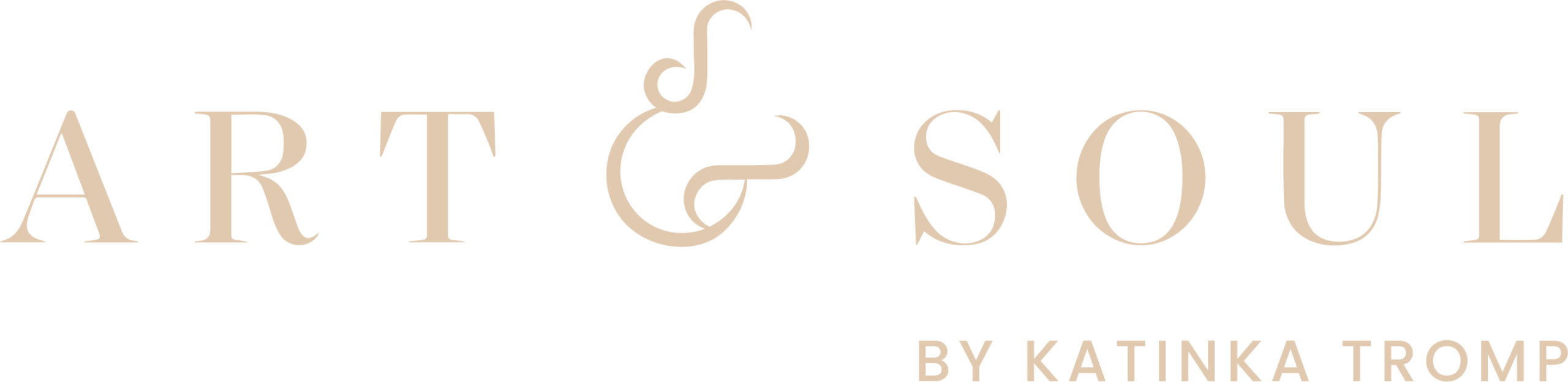 Logo Art & Soul By Katinka Tromp Gold